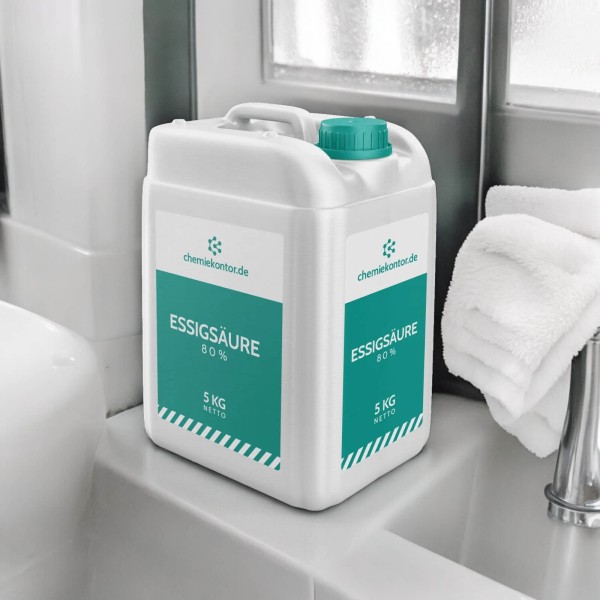 Acetic acid, 80% - technical grade (5 kg)