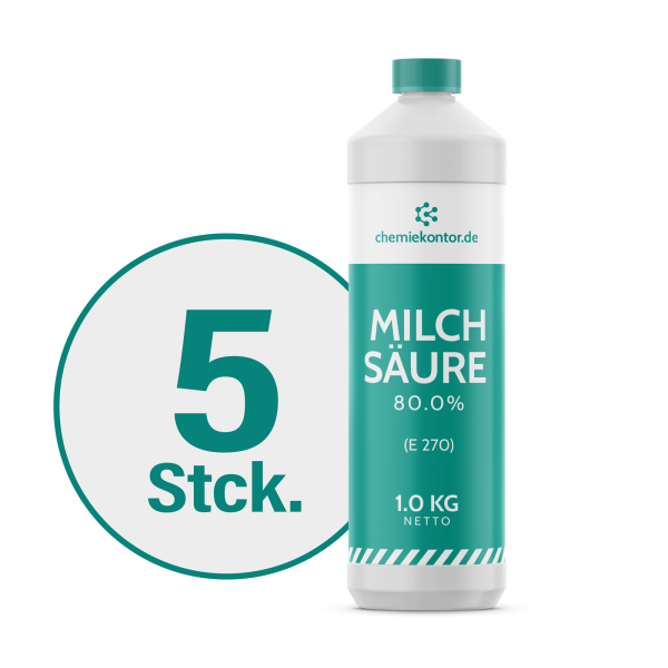 Milchsäure, 80 % (E 270)