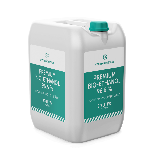 Premium Bio-Ethanol 96,6 % - hochrein (vollvergällt)