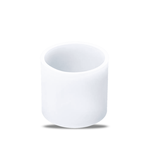 Cylindrical candle mold made of silicone (for candle making)